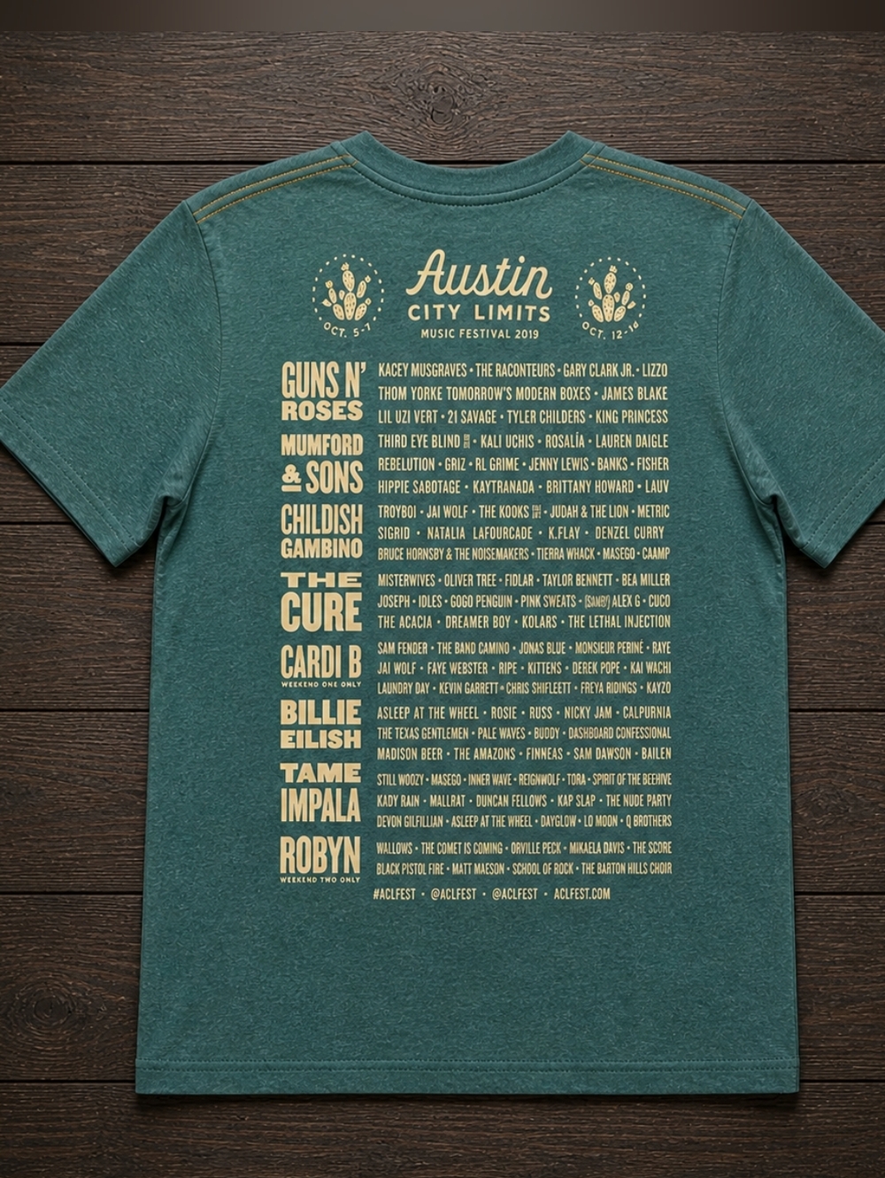 Austin City Limits Music Festival 2019 tee - Picture 3 of 11